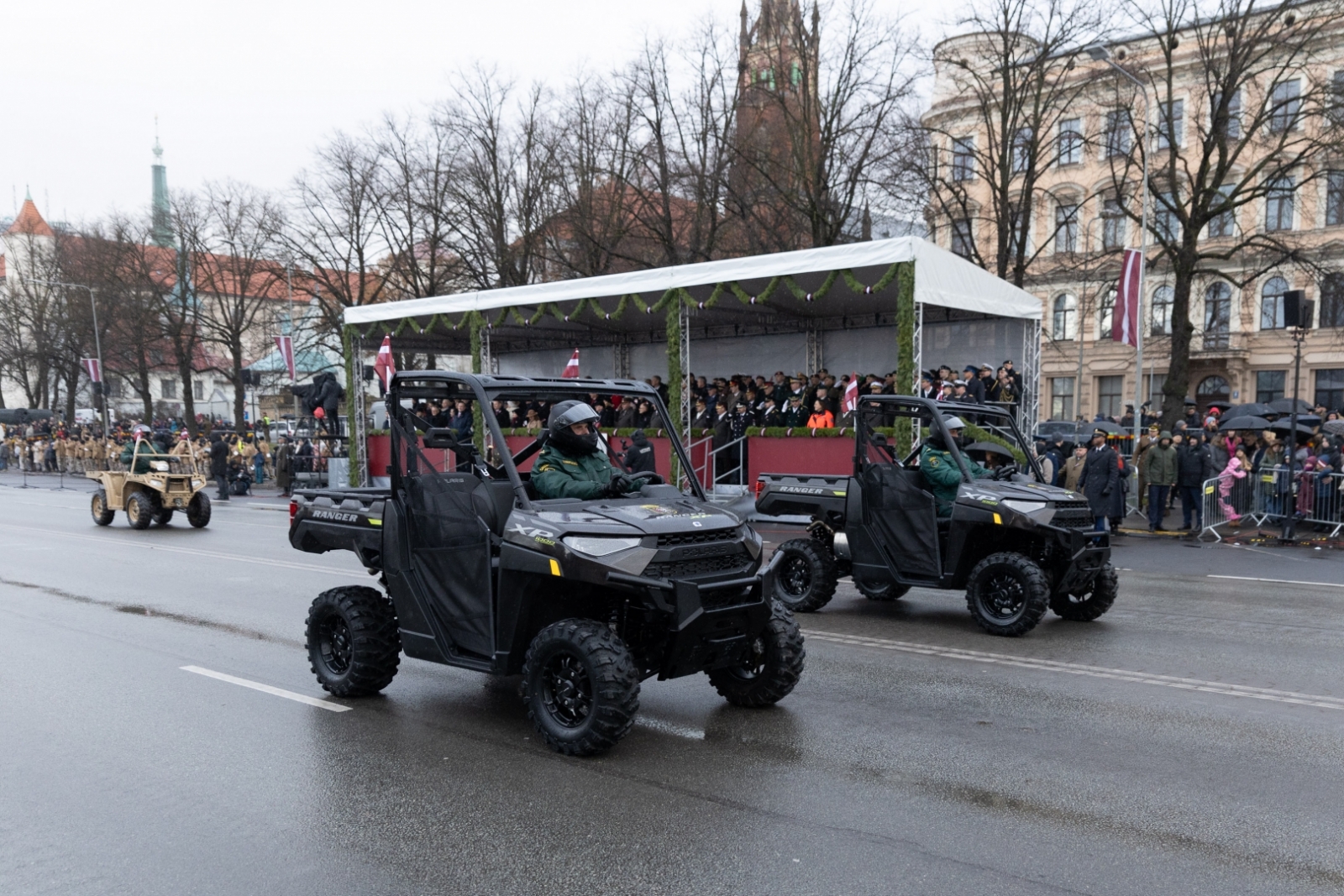 Valsts robežsardzes koledžas vienība piedalījās militārajā parādē Rīgā Nr.8