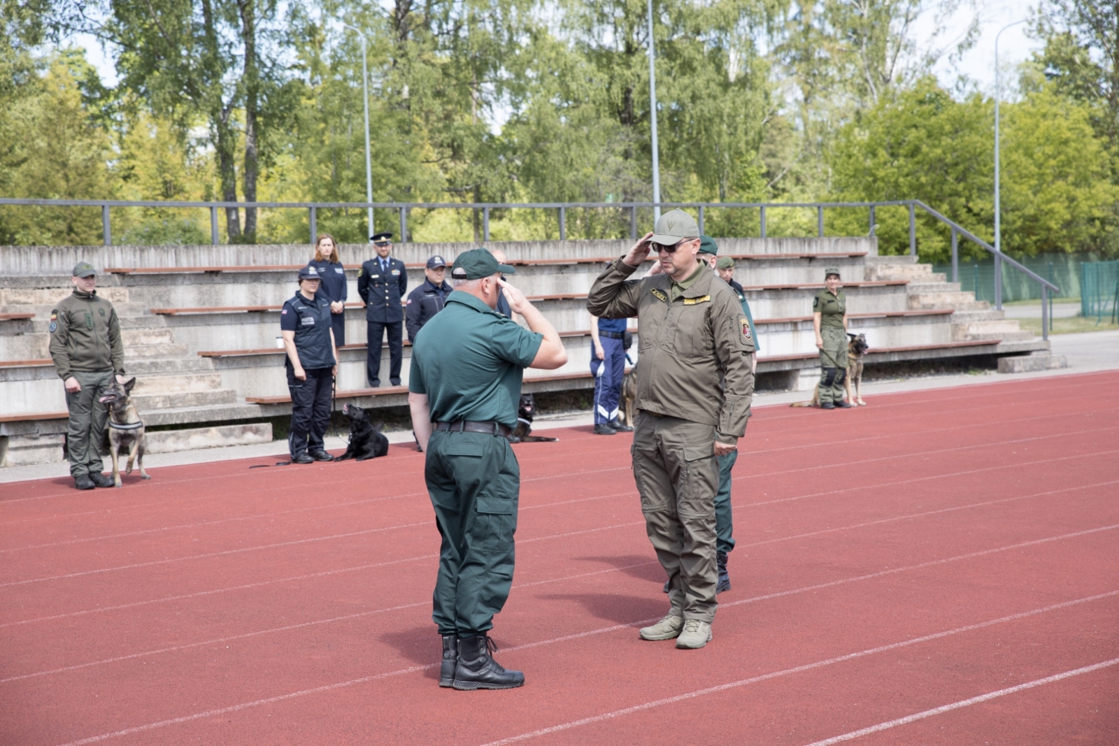 Atklātas Valsts robežsardzes kinologu sacensības