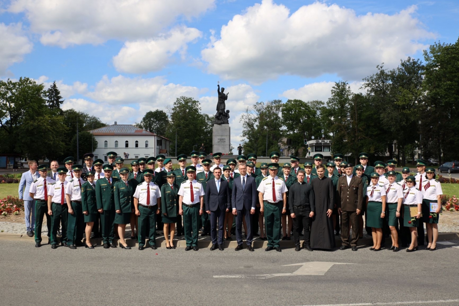 Aizvadīts Valsts robežsardzes koledžas īsā cikla profesionālās augstākās izglītības studiju programmas „Robežapsardze” pilna laika 20.izlaidums un nepilna laika 13.izlaidums Nr.2