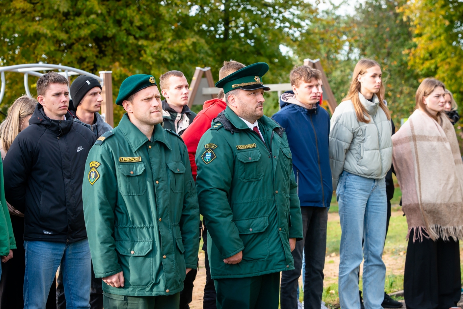 Valsts robežsardze piemin represētos robežsargus Indrā Nr.3