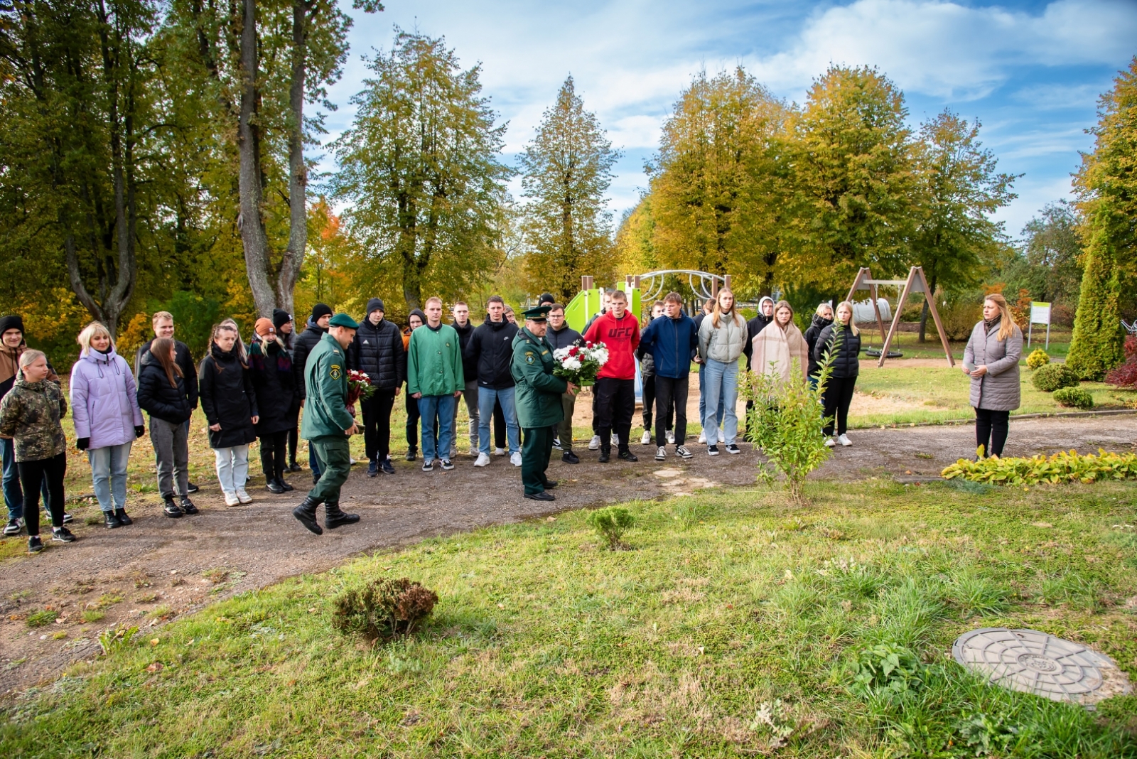 Valsts robežsardze piemin represētos robežsargus Indrā Nr.11