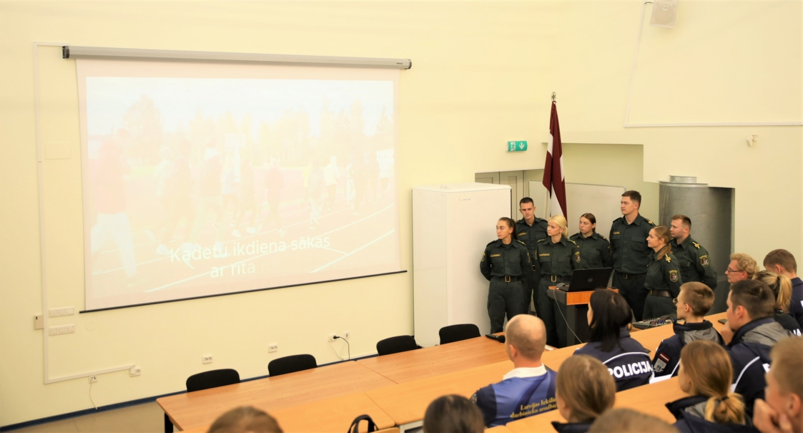 Valsts robežsardzes koledža sadarbības pasākumā uzņēma studējošos Nr.1