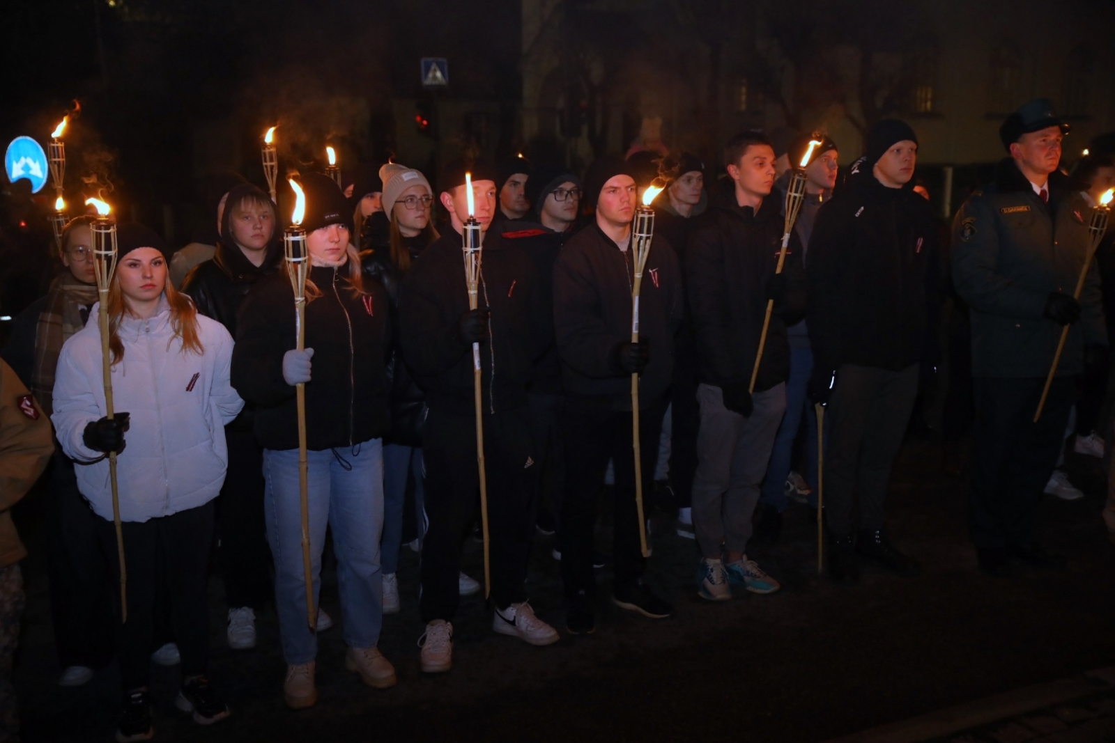 Valsts robežsardzes koledžas personāls piedalījās piemiņas pasākumā Rēzeknē Nr.5