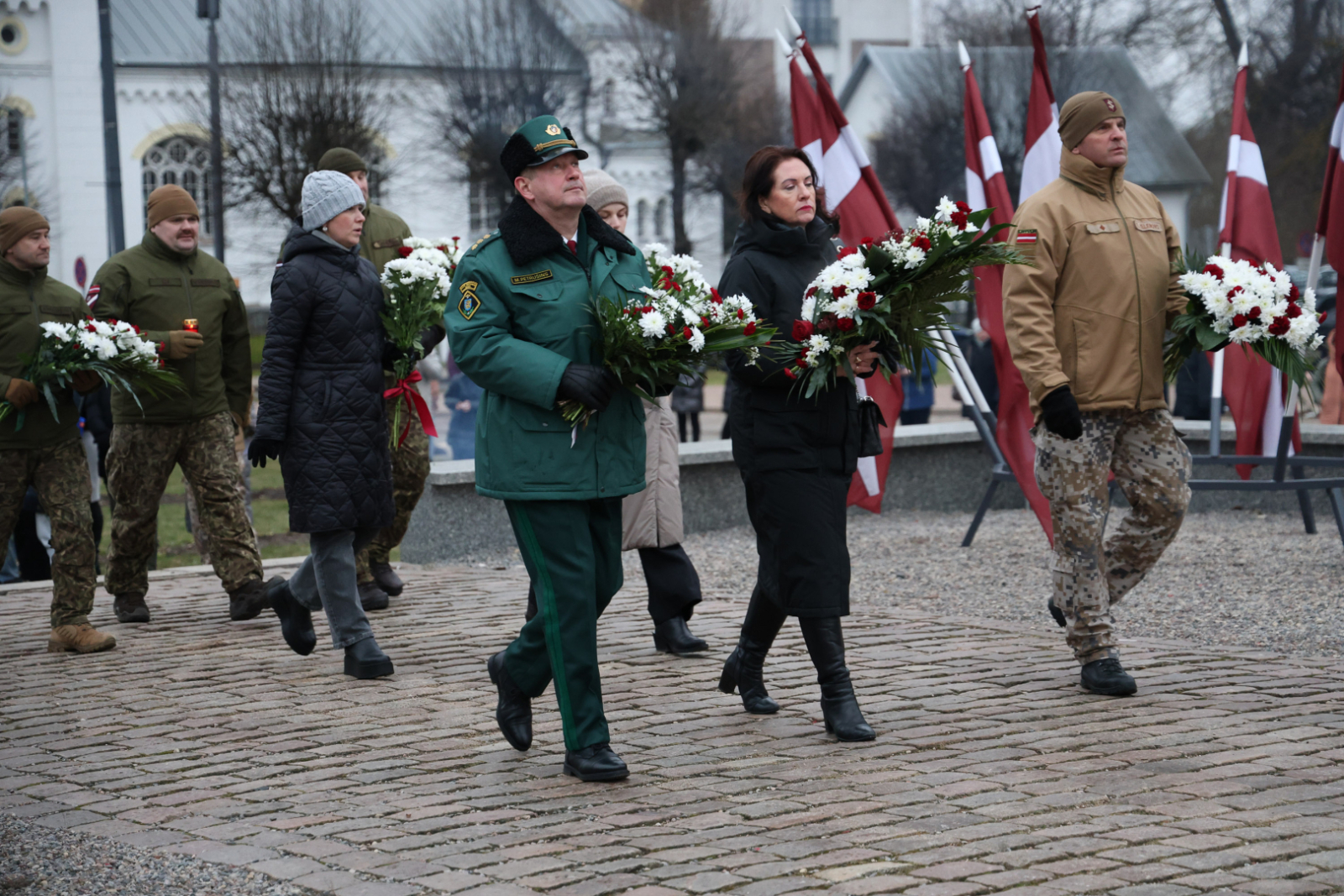 Valsts robežsardzes koledžas personāls piedalījās atceres pasākumos Nr.3