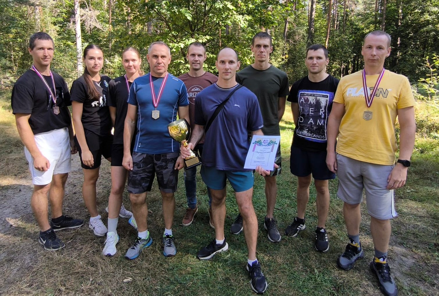 Norisinājās Valsts robežsardzes čempionāta sacensības vieglatlētikas krosā Nr.2