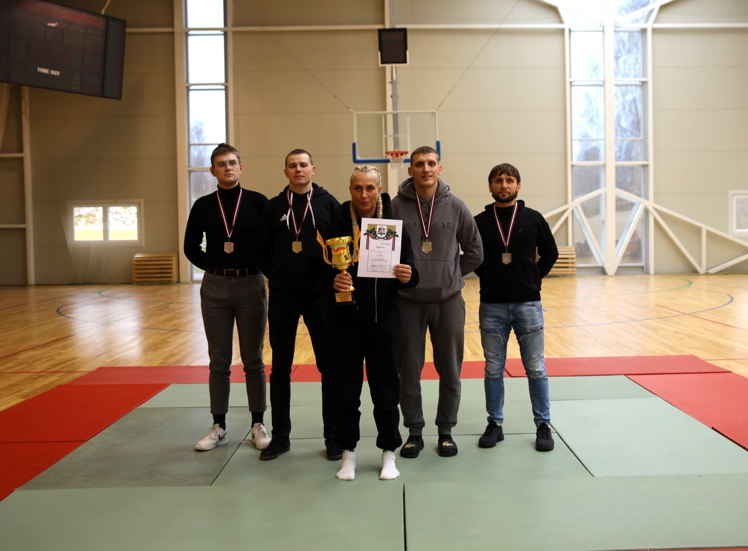 Valsts robežsardzes čempionāta sacensības tuvcīņā uzvar Daugavpils pārvaldes komanda Nr.10