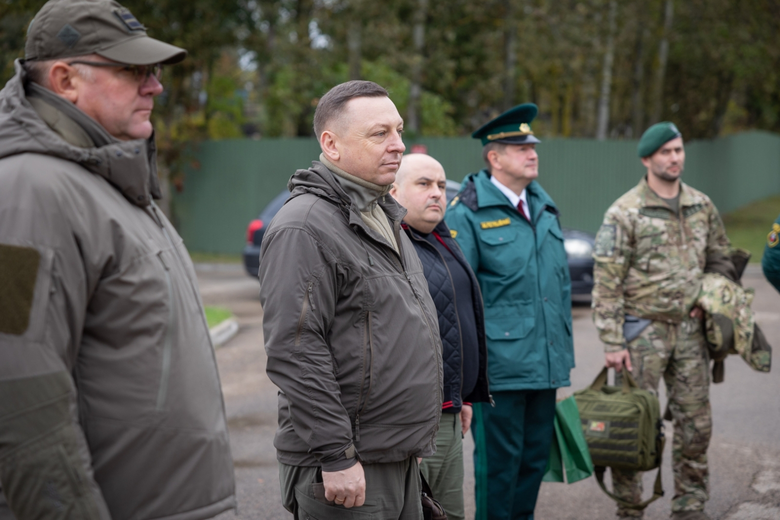 Ukrainas robežsardzes vadība apmeklēja Valsts robežsardzes koledžu Nr.3